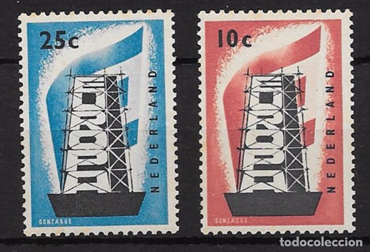 Sellos: HOLANDA YVERT N&ordm; 659/60* - Foto 1