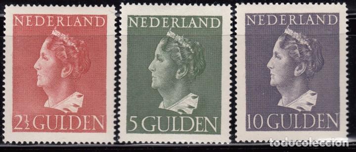 1946 - 1947 YVERT Nº 443 , 444 , 445 MH (Sellos - Extranjero - Europa - Holanda)