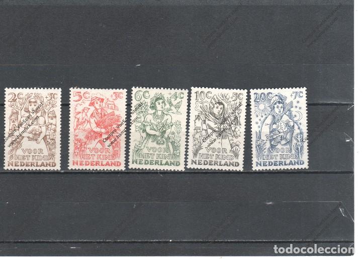 Sellos: Holanda n&ordm; 530 al 534 (**) - Foto 1