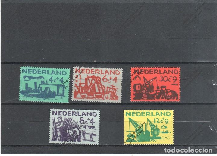 Sellos: Holanda n&ordm;  703 al 707  (**) - Foto 1