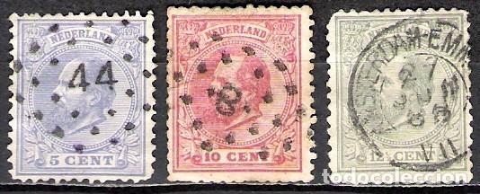 Sellos: HOLANDA 1872 - USADO - Foto 1
