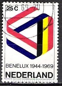 Sellos: HOLANDA 1969 - USADO - Foto 1
