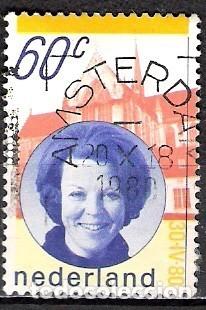 Sellos: HOLANDA 1980 - USADO - Foto 1