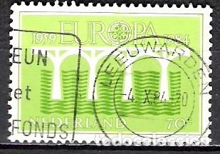 Sellos: HOLANDA 1984 - USADO - Foto 1