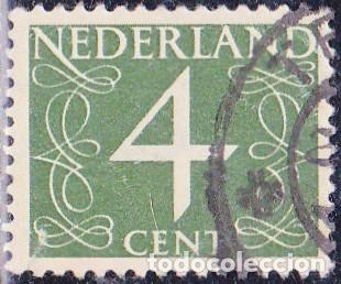 Sellos: 1946 - HOLANDA - CIFRAS - YVERT 460 - Foto 1