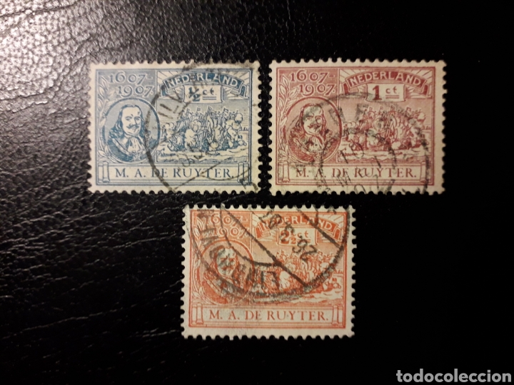 Sellos: HOLANDA. YVERT 73/5. SERIE COMPLETA USADA. - Foto 1