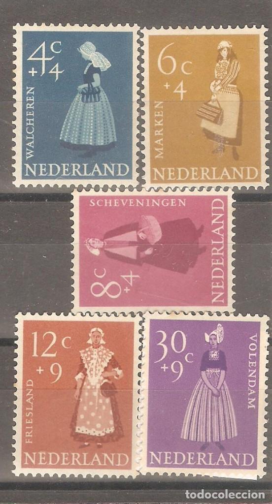 Sellos: HOLANDA,1958,CAT.YT.685/689. - Foto 1