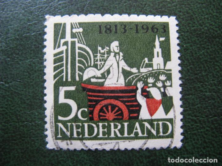 Sellos: Holanda, 1963 restablecimiento de la independencia, Yvert 788 - Foto 1
