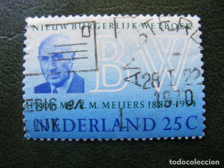 Sellos: Holanda, 1970 nuevo codigo civil, Yvert 906 - Foto 1