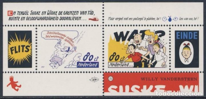 Sellos: HOLANDA 1997 - COMICS - YVERT HB - 52** - Foto 1