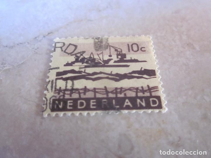 Sellos: SELLO USADO HOLANDA 10 C - Foto 1