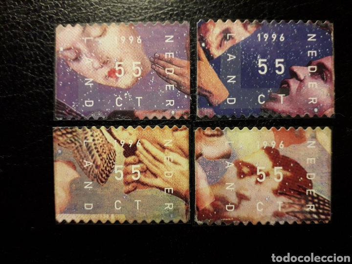Sellos: HOLANDA. YVERT 1563/6 SERIE COMPLETA USADA. NAVIDAD. - Foto 1