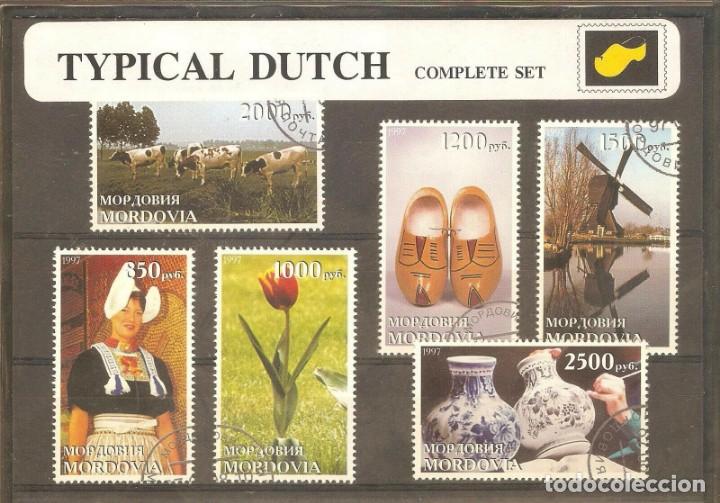 Sellos: TARJETA SOUVENIR HOLANDA. - Foto 1