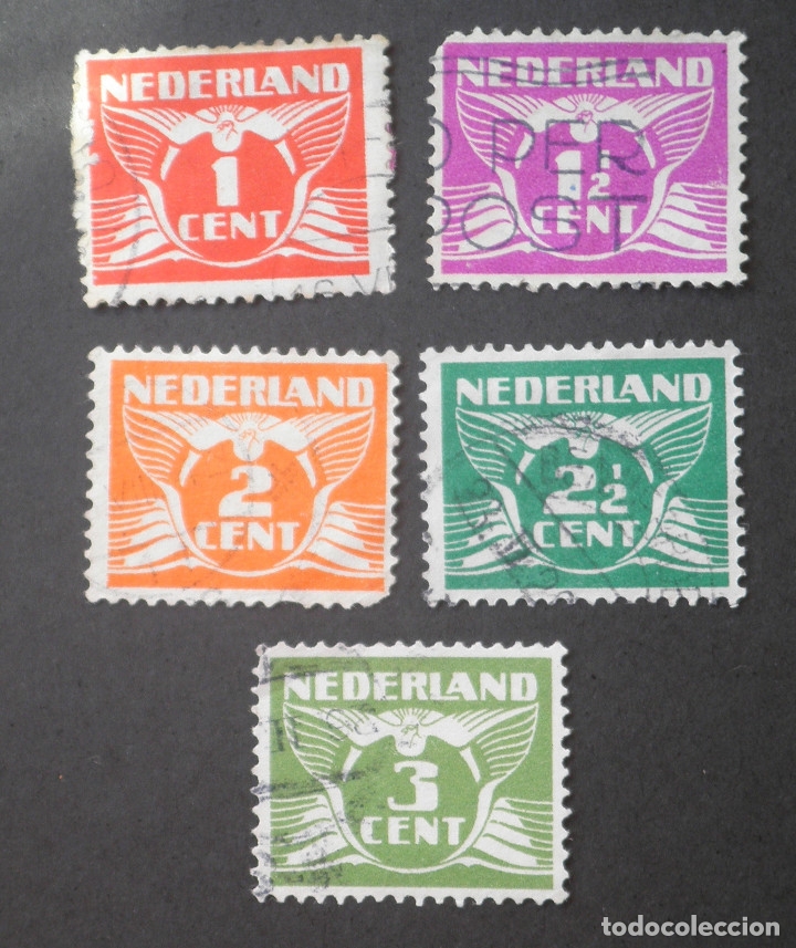 Sellos: 1926-1927 Holanda Serie N&uacute;meros - Foto 1