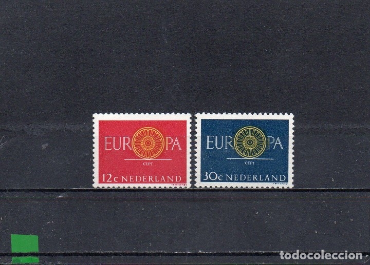 Sellos: HOLANDA 1960, YVERT 726-27, MNH-SC - Foto 1