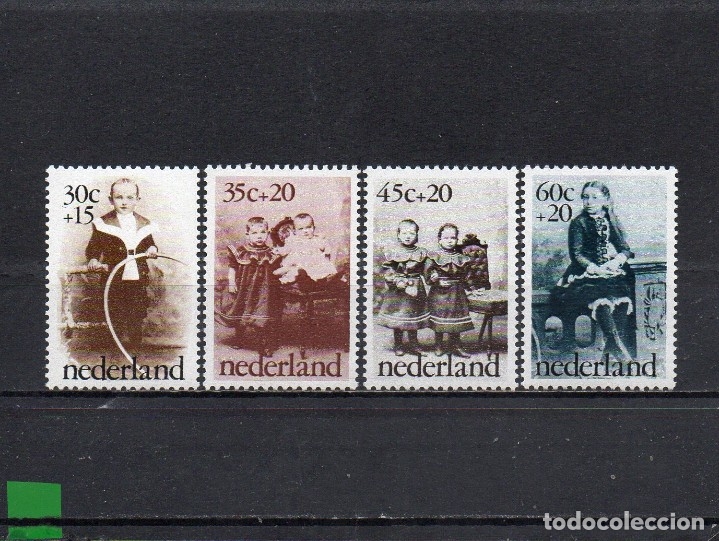 Sellos: HOLANDA 1974, YVERT 1010-13, MNH-SC - Foto 1