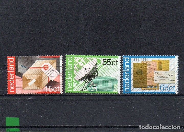 Sellos: HOLANDA 1981, YVERT 1150-52, MNH-SC - Foto 1