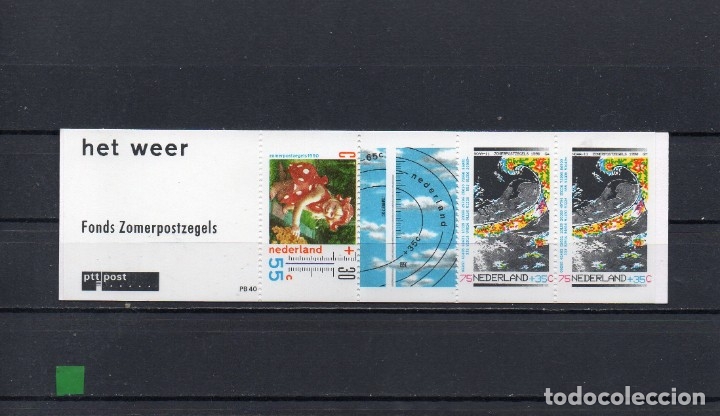 Sellos: HOLANDA 1990, YVERT C-1349a, MNH-SC - Foto 1