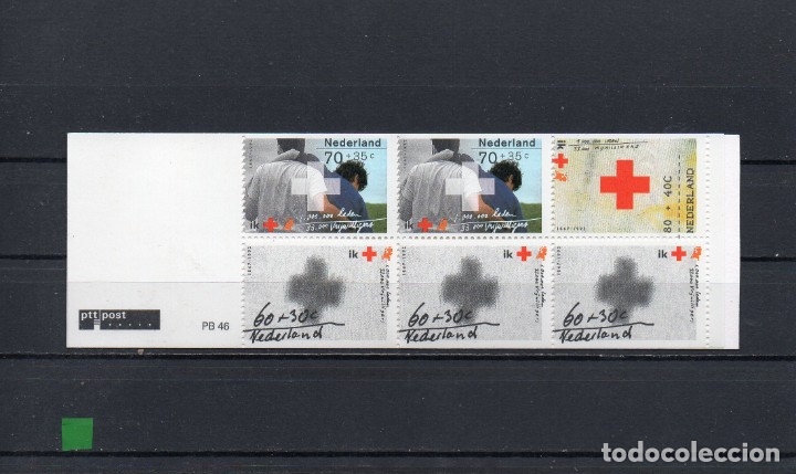 Sellos: HOLANDA 1992, YVERT C-1410a, MNH-SC - Foto 1