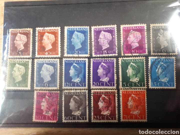 Sellos: SELLOS DE HOLANDA USADOS LOT. E22 - Foto 1