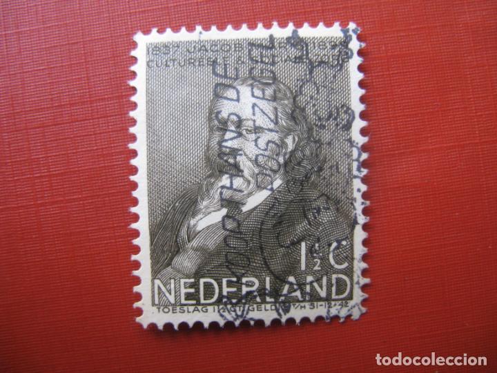 Sellos: -holanda 1937, jacob maris, Yvert 295 - Foto 1
