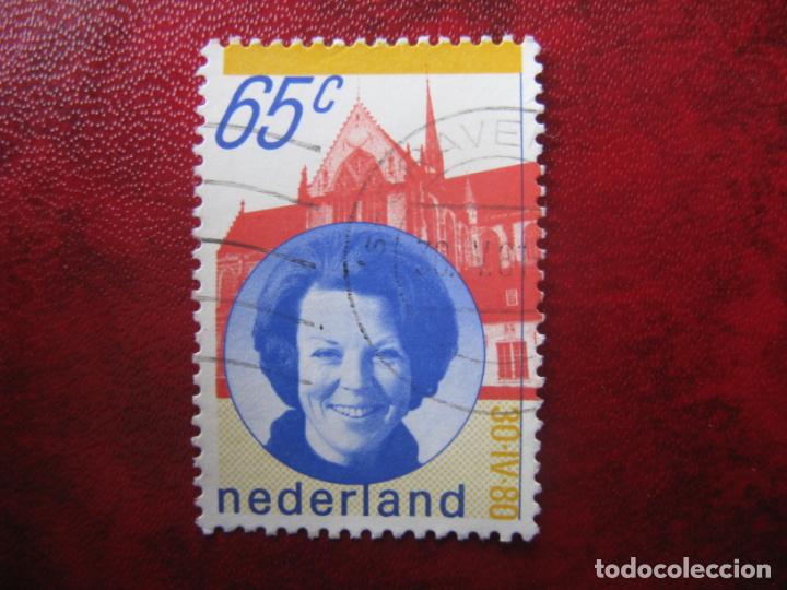 Sellos: -holanda, 1980, sello usado - Foto 1