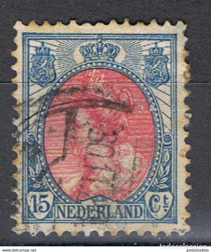 Sellos: HOLANDA // YVERT 76 A // 1908-22 ... USADO - Foto 1
