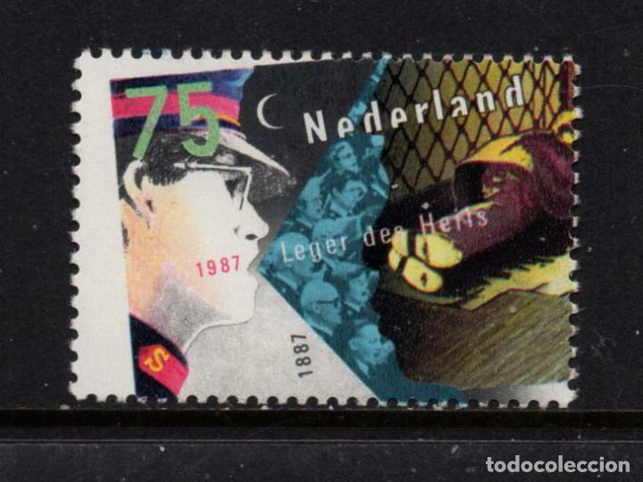 Sellos: HOLANDA 1282** - A&Ntilde;O 1987 - CENTENARIO DE LA ARMADA DE LA SALUD - Foto 1