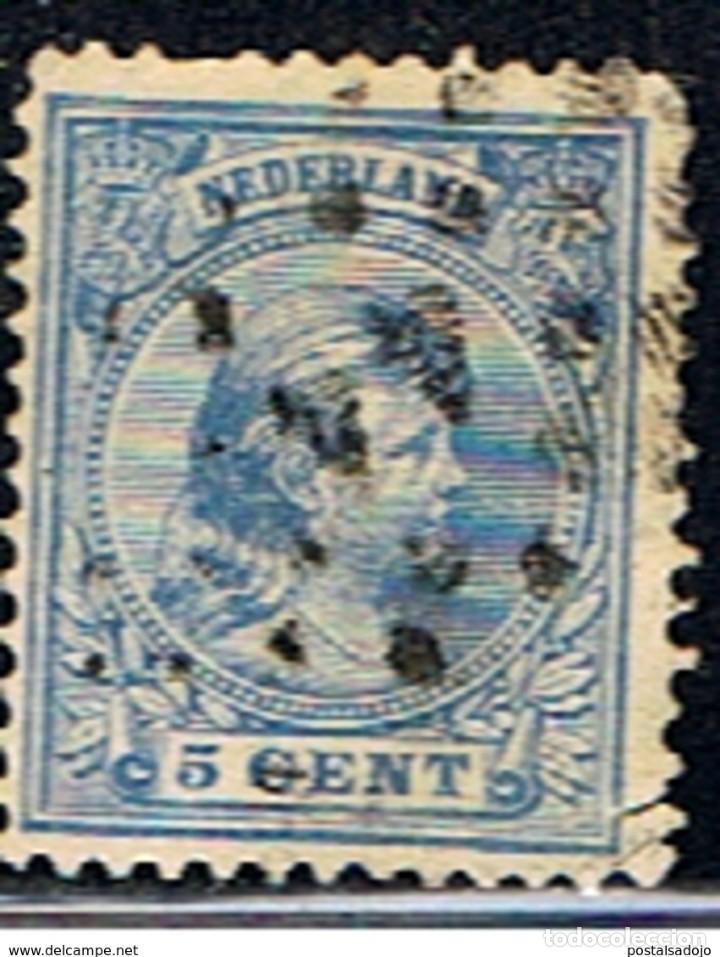 Sellos: HOLANDA // YVERT 35 a) // 1891-97 ... USADO - Foto 1