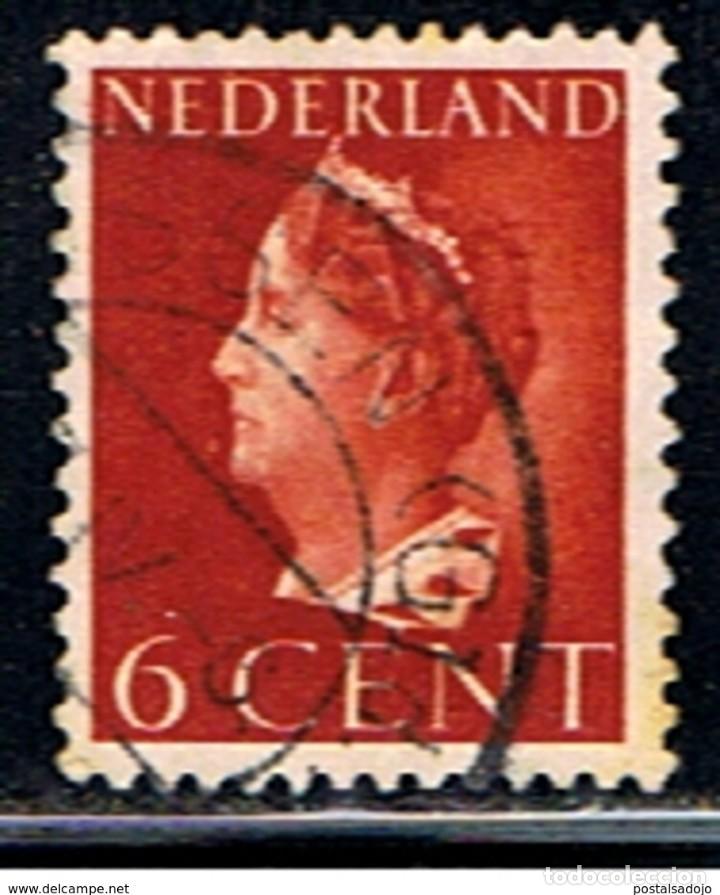 Sellos: HOLANDA // YVERT 438 A // 1946-47 ... USADO - Foto 1