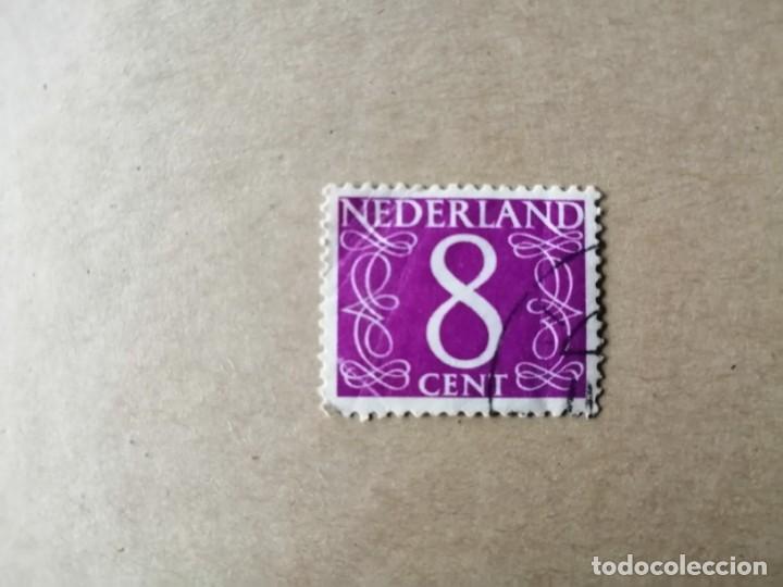 Sellos: NEDERLAND 8 CENT - CIFRAS - YVERT 612A - Foto 1