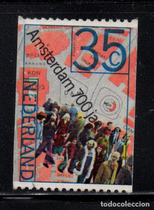 Sellos: HOLANDA 1017a** - A&Ntilde;O 1975 - 7&ordm; CENTENARIO DE LA CIUDAD DE AMSTERDAM - Foto 1