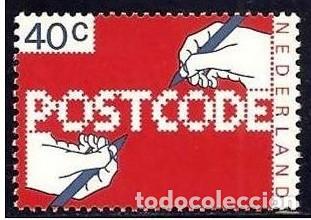 Sellos: HOLANDA 1978 - INTRODUCCION DEL CODIGO POSTAL - YVERT N&ordm; 1084** - Foto 1