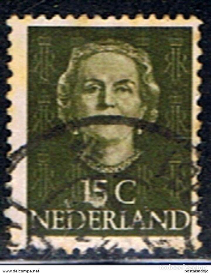 Sellos: HOLANDA // YVERT 514 A // 1949-50 ... USADO - Foto 1