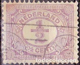 Sellos: 1899 - 1913 - HOLANDA - YVERT 65 - Foto 1