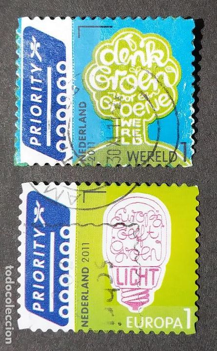 Sellos: 2011 Holanda Iniciativas verdes - Foto 1