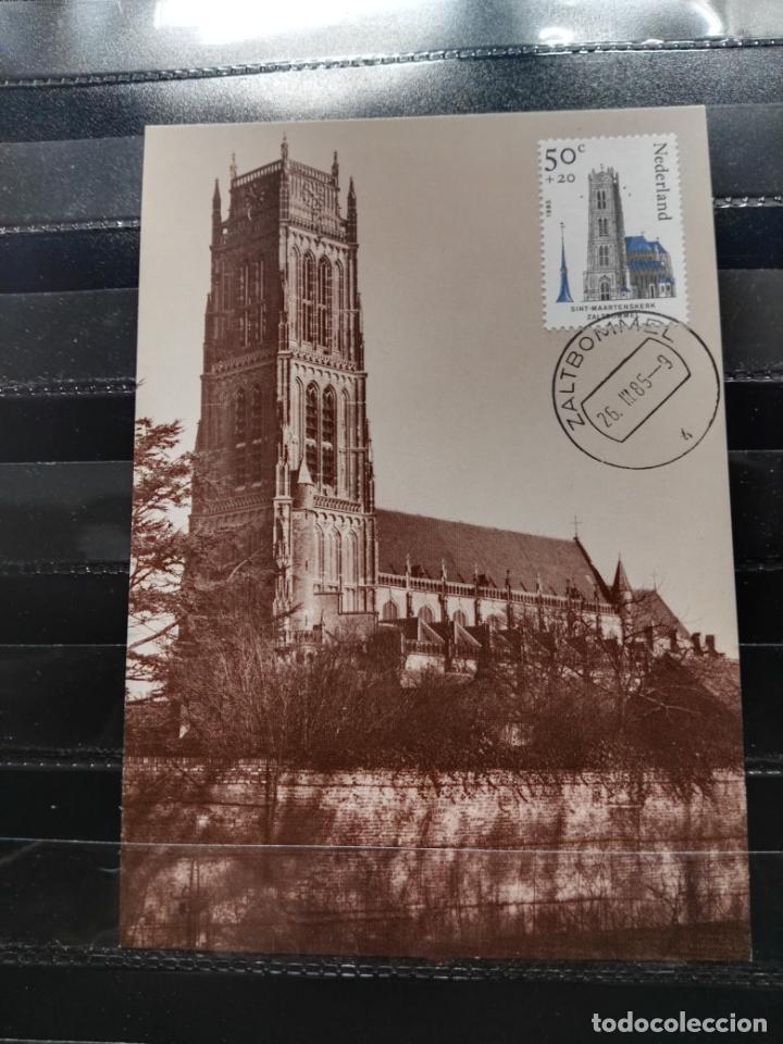 Sellos: HOLANDA. YVERT 1236. EDIFICIOS RELIGIOSOS. IGLESIA DE SAN MART&Iacute;N EN ZALTBOMMEL - Foto 1