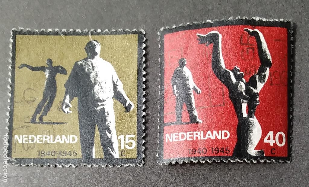 Sellos: 1965 Holanda La Resistencia - Foto 1