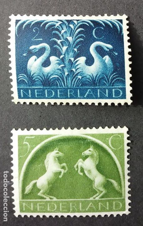 Sellos: 1943 Holanda S&iacute;mbolos germ&aacute;nicos - Foto 1