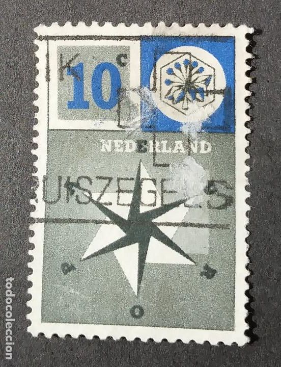 Sellos: 1957 Holanda Europa - Foto 1