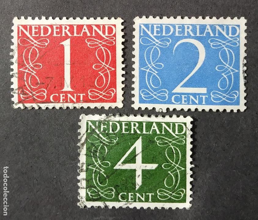 Sellos: 1946-1969 Holanda serie uso corriente - Foto 1