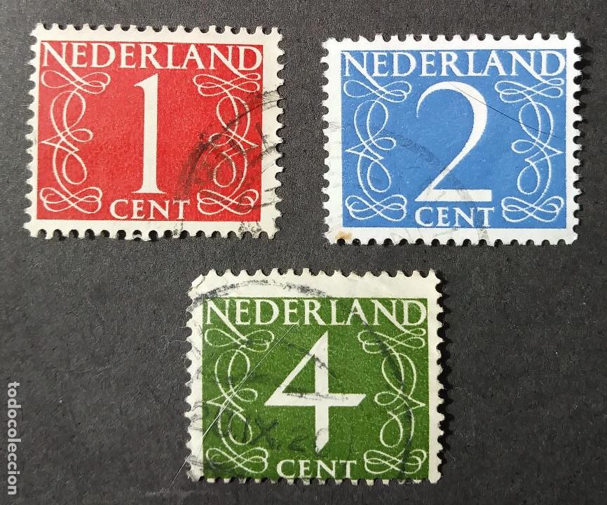 Sellos: 1946-1969 Holanda serie uso corriente - Foto 1