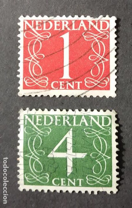Sellos: 1946-1969 Holanda serie uso corriente - Foto 1