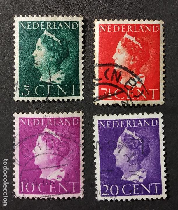 Sellos: 1940 Holanda reina Guillermina - Foto 1