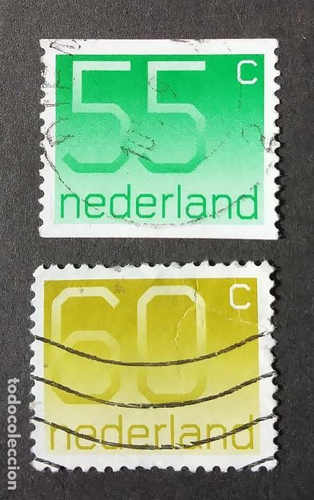 Sellos: Serie completa 1981 Holanda N&uacute;meros - Foto 1