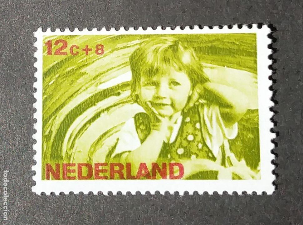 Sellos: 1966 Holanda Protecci&oacute;n a la infancia - Foto 1