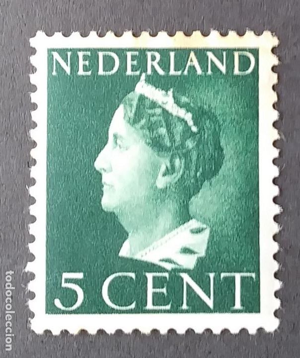 Sellos: 1940 Holanda reina Guillermina - Foto 1
