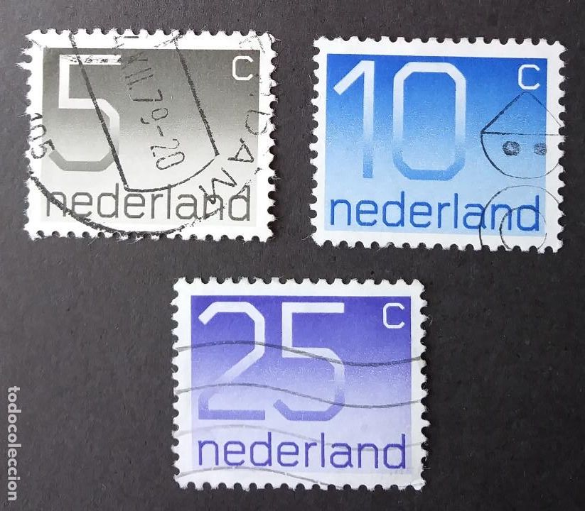 Sellos: 1976 Holanda N&uacute;meros - Foto 1