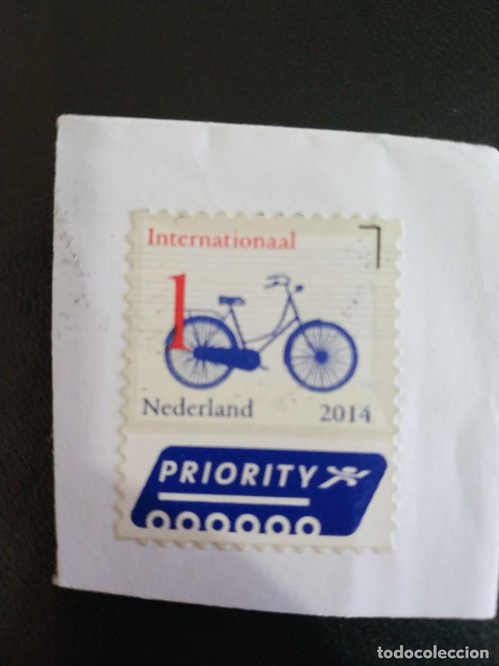 Sellos: SELLO HOLANDA. BICICLETA - Foto 1
