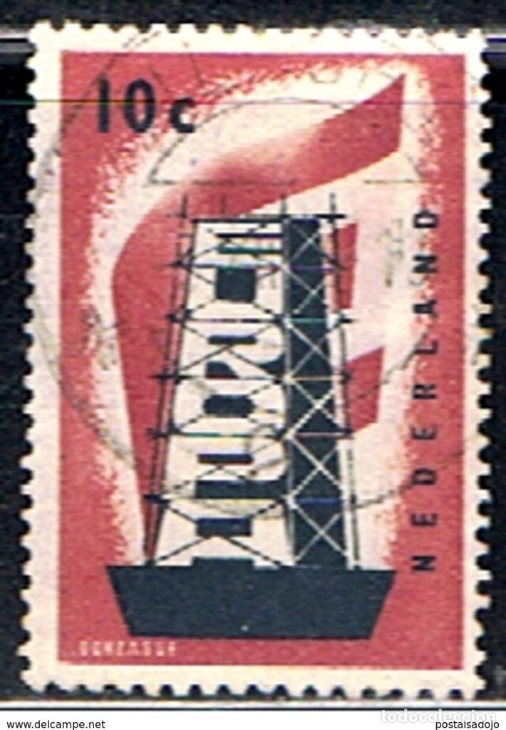 Sellos: HOLANDA // YVERT 659 // 1956 ... USADO - Foto 1
